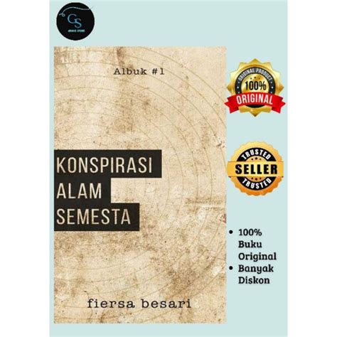 Jual Novel Konspirasi Alam Semesta Fiersa Besari Original Shopee