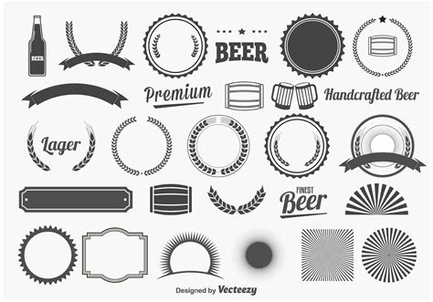 Beer Design Elements - Download Free Vector Art, Stock Graphics & Images