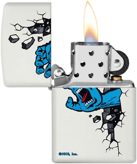 Zippo Classic Lighter Model 49614 Santa Cruz Hallmarks Like The