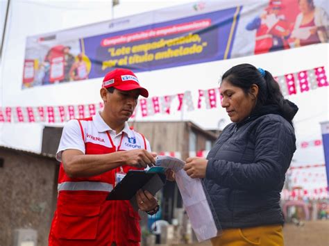 Quieres Tu T Tulo De Propiedad Cofopri Inicia Campa A De