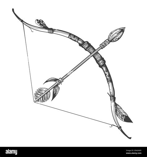 Cool Bow And Arrow Drawings