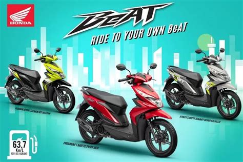 New Honda Beat 150cc 2023 Terbaru Lebih Sporty Angsuran Rp3 Jutaan Cbs