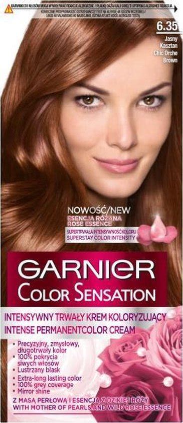 Garnier Color Sensation Farba Do W Os W Szykowny Jasny Kasztan