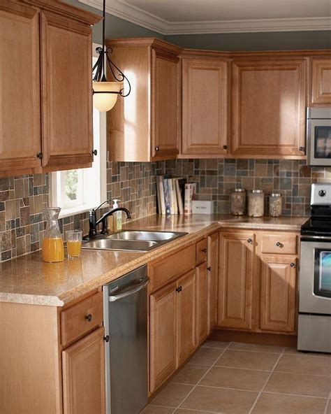 Beautiful Kitchen Backsplash Ideas With Oak Cabinets Kitchen Ideas