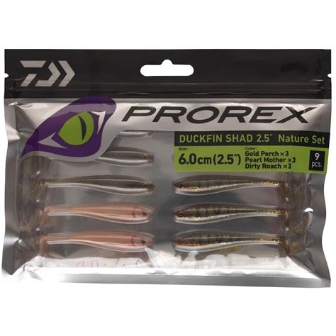 Daiwa Prorex Duckfin Shad Cm Mix Couleurs