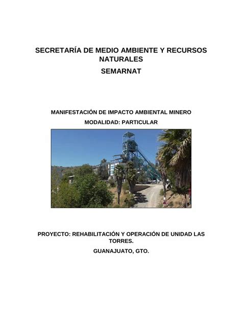 Pdf SecretarÍa De Medio Ambiente Y Recursos Naturales Semarnat Pdfslidenet