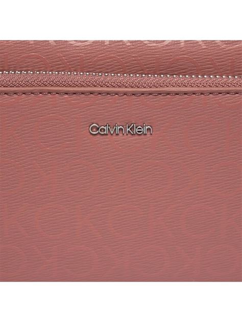 Calvin Klein Borsetta Ck Must Camera Bag Lg Epi Mono K60K609895 Rosa