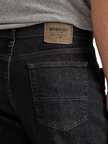 Wrangler Authentics Mens Comfort Flex Waist Relaxed Fit Jean