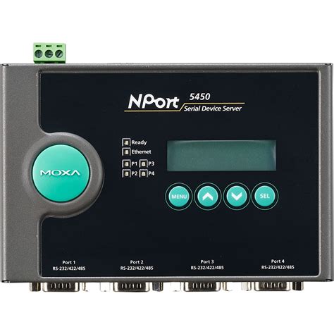 Moxa Nport Serial Device Server Port M Ethernet Rs