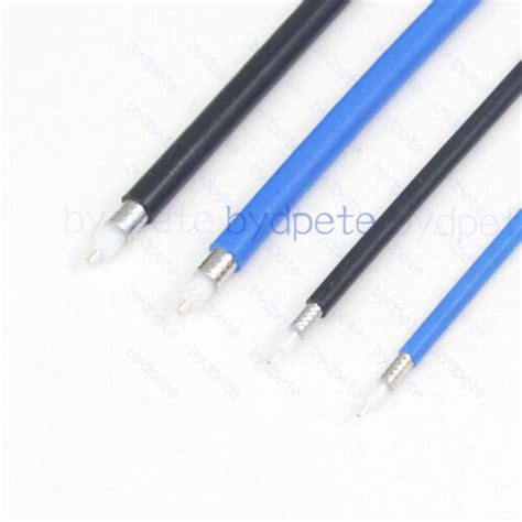 Rg Rg Rg Semi Flexible Cable Kable Ohm Coax Coaxial Black