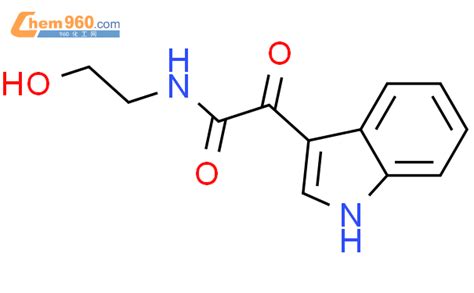 100143 08 6 1H Indole 3 acetamide N 2 hydroxyethyl a oxo 化学式结构式分子式