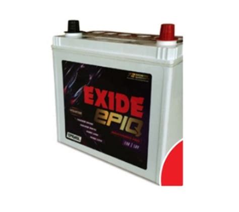 Exide Epiq Four Wheeler Batteries Nominal Voltage Volt V At Best