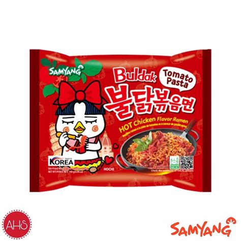 Jual Samyang Hot Chicken Buldak Tomato Pasta Ramen 140g Shopee Indonesia