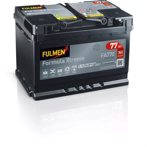 Batterie Fulmen Formula Xtreme Fa V Ah A Batteryset