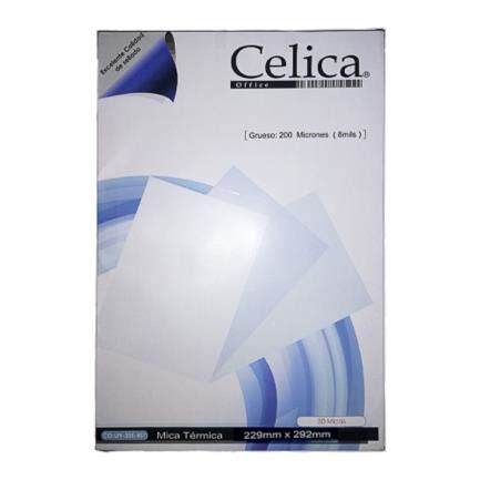 CO LPF 229 292 Mica Térmica Celica Tamaño Carta 229x292mm 8 Milésimas o