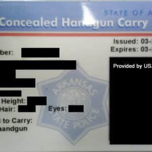 Concealed Carry Weapon Permit Examples