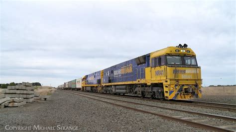 Pacific National Mp Toll Container Train With Nr Nr