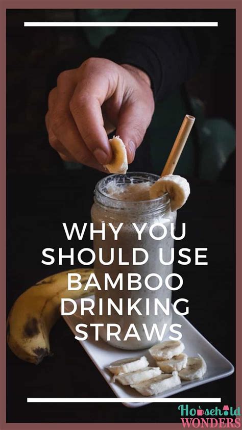 Why You Should Use Bamboo Drinking Straws