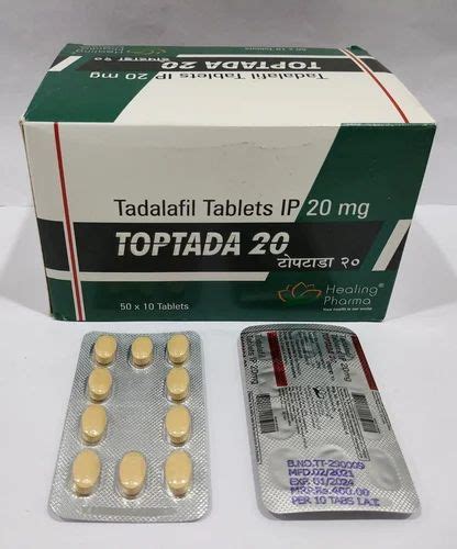 Toptada Mg Tadalafil Tablets At Rs Stripe Somalwada Nagpur