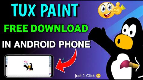 How To Download Tux Paint In Android Phone Tux Paint Download Kaise Kare Youtube