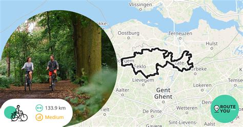 Dwars Door Het Meetjesland En Het Waasland Fietsroute Recreatieve