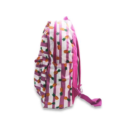 Mochila Escolar Costas Clio Style Backpack Abacaxi Lil S Shop Macrozao