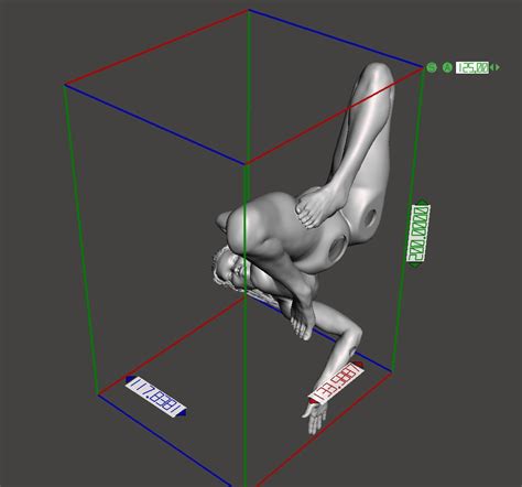 Venusine Nude Female Figurine NSFW Digital Figurine Nude D Print STL STL File Nude D