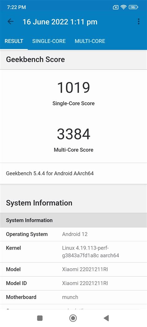 POCO F4 5G AnTuTu Score Geekbench GFXBench PCMark Score Results