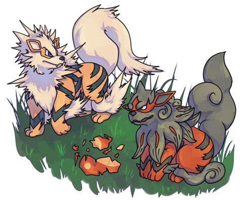 059 Arcanine|Hisuian by Archer-ko on DeviantArt