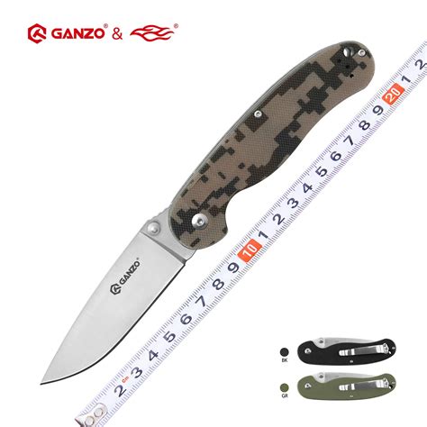 Ganzo Firebird FBknife G727M 440C Blade G10 Handle Folding Knife