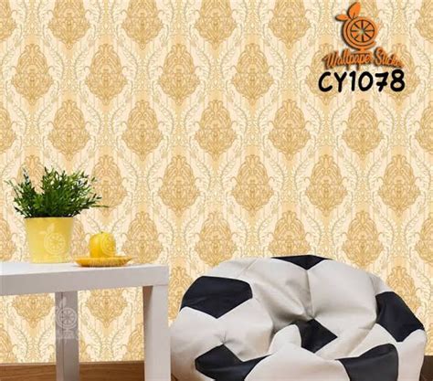 Jual Wallpaper Sticker Dinding Motif Batik Elegan10m Di Lapak AURORA