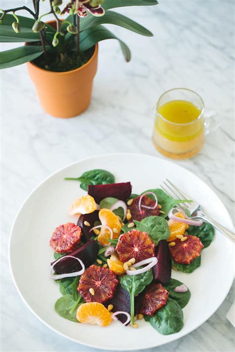 Roasted Beet Blood Orange And Mandarin Salad