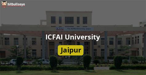 Icfai University Jaipur Admissions Courses And Eligibility Criteria