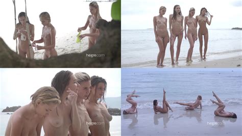 Hegre 18 02 06 Ariel Marika Melena And Mira 4 Nude Beach Nymphs Xxx