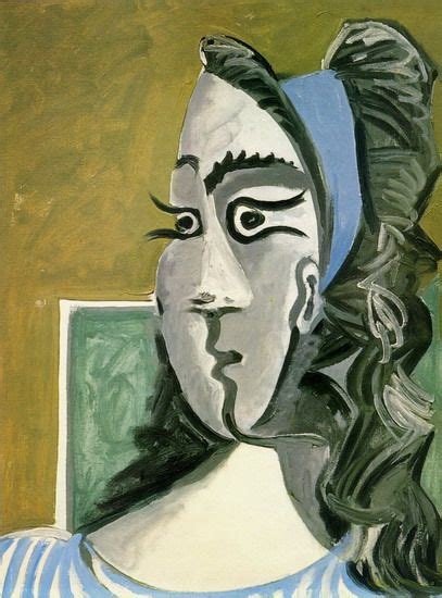 Pablo Picasso Womans Head Jacqueline I 1962 Art Picasso Picasso