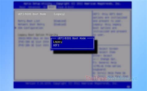 C Ch C U H Nh Ch Uefi Legacy Trong Bios