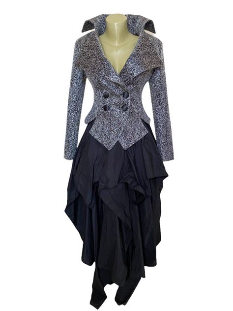 Formal Silver Lace Spider Web Jacket Silver Steampunk Wedding Etsy