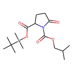 Pyroglutamic Acid N IsoBOC TBDMS Chemical Physical Properties By