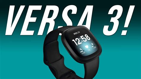 Fitbit Versa 3 Unboxing And Quick Impressions YouTube