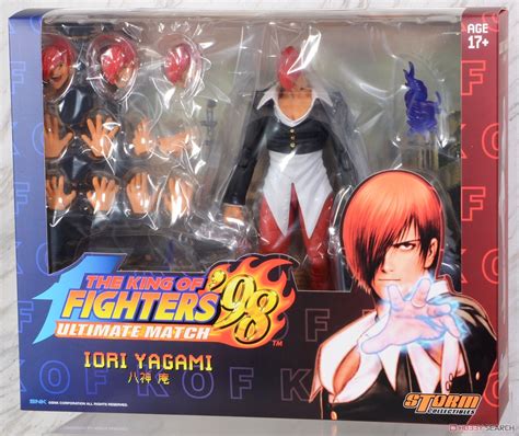 The King Of Fighters 98 Ultimate Match Action Figure Iori Yagami PVC