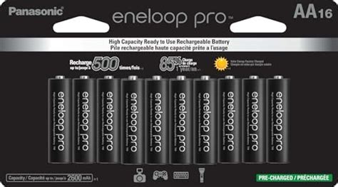 Panasonic Eneloop Aa 2100 Nuevo Ciclo Ni Mh Pre Charged Baterías