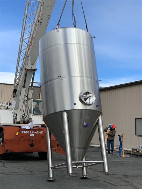 Brewery Fermentation Tanks Silver State Stainless