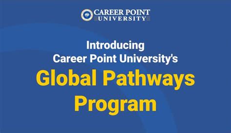 Introducing Career Point Universitys Global Pathways Program Career