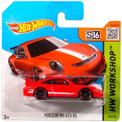 Hot Wheels Workshop Porsche 911 GT3 RS kisautó 2 JátékNet hu