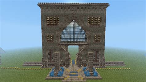 mountian theme wall gate Minecraft Map