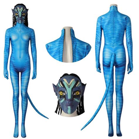 Avatar Neytiri Costume Avatar 2 The Way Of Water Neytiri Spandex Cospl