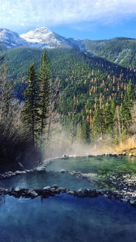 Ram Creek Hot Springs Radium Hot Springs British Columbia Hot