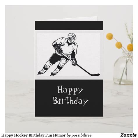 Ice Hockey Birthday Images At Rafael Green Blog