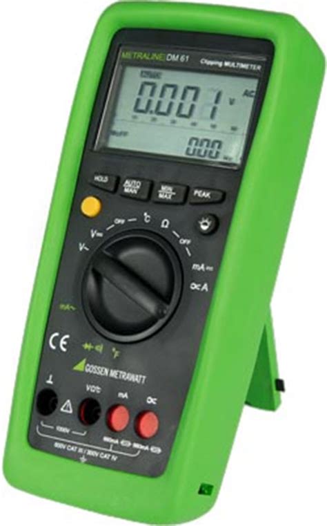 Gossen Metrawatt M A Digital Multimeter With Analog Bar Graph