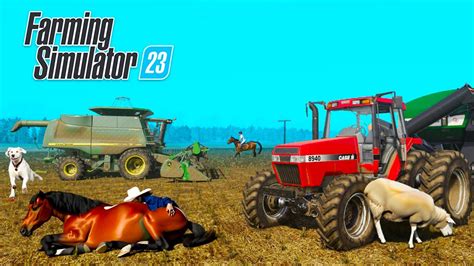 Farming Simulator 23 Gameplay Android Comprando Animais Youtube